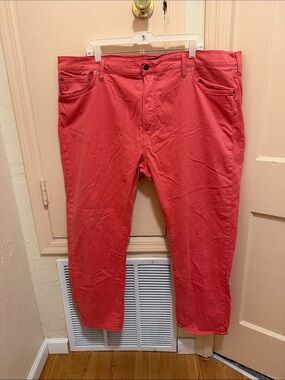 Polo by Ralph Lauren Coral Red Straight Leg Women's Jeans size 44B/30
